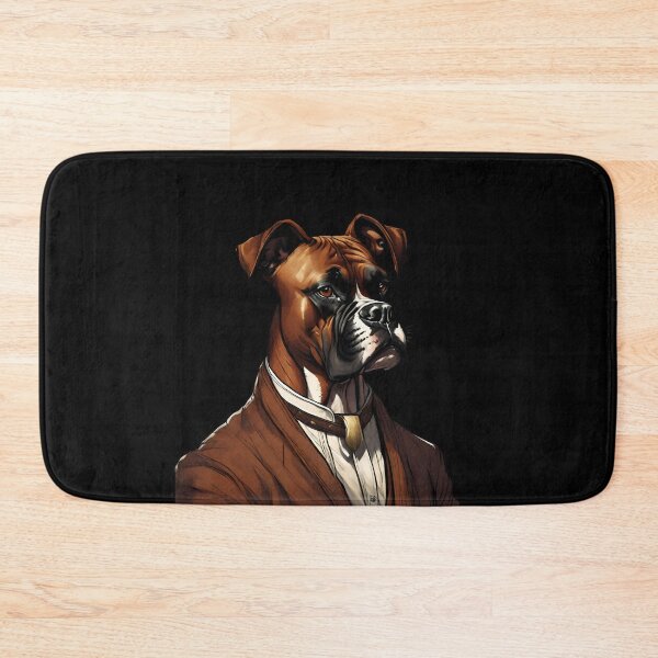 Item preview, Boxer Portrait Art designed and sold by ChicTrendz.