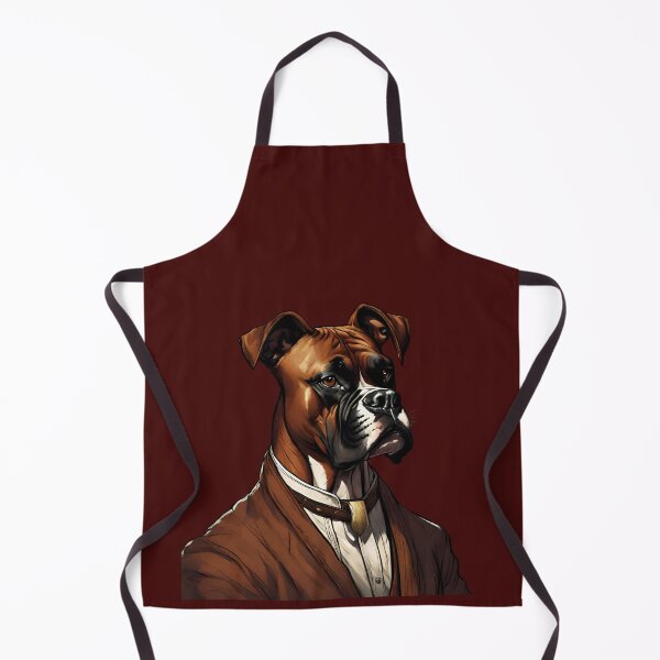 Item preview, Boxer Portrait Art designed and sold by ChicTrendz.