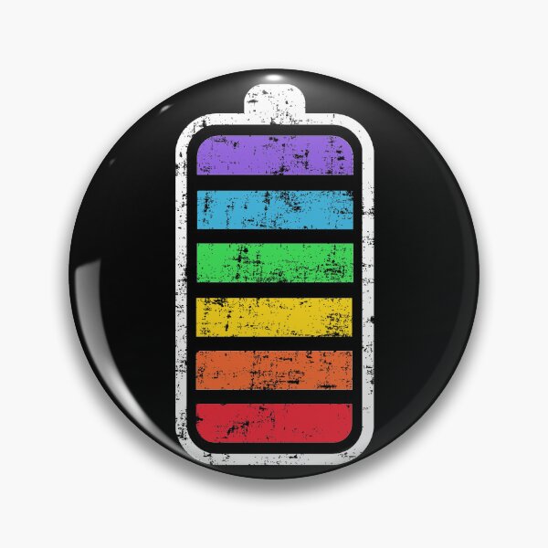 Item preview, Colorful full battery charge designed and sold by Szkicerka.