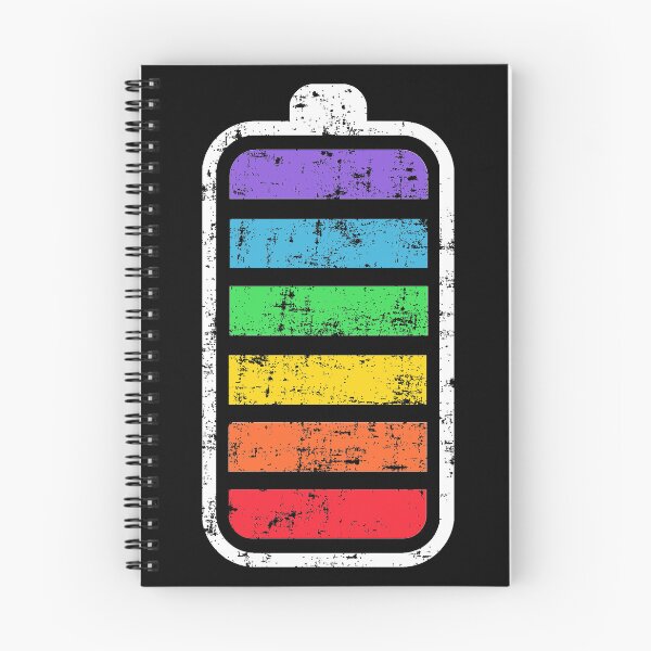 Item preview, Colorful full battery charge designed and sold by Szkicerka.