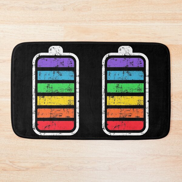 Item preview, Colorful full battery charge designed and sold by Szkicerka.