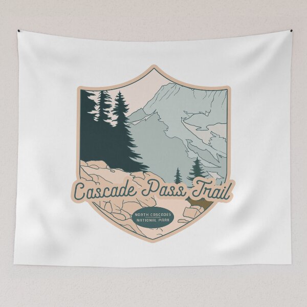 Item preview, Cascade Pass Trail - North Cascades National Park designed and sold by Moritz Schwäble.