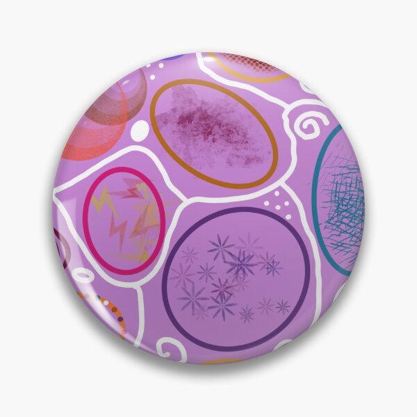 Item preview, Abstract art - Circles in Violet designed and sold by Dorothea Neumann.
