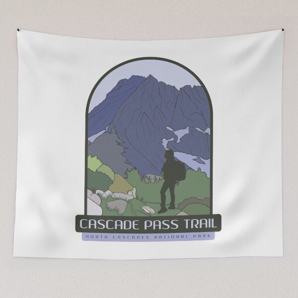 Item preview, Cascade Pass Trail - North Cascades National Park designed and sold by Moritz Schwäble.