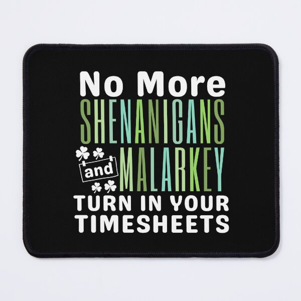 Item preview, St Patricks Day Human Resources Payroll Turn In Timesheets designed and sold by SunfullyYours.