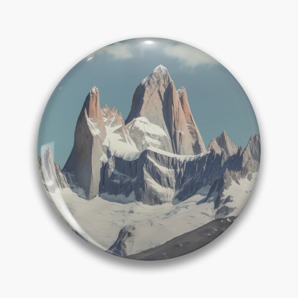 Item preview, Fitz Roy El Chaltén travel poster designed and sold by Chantay-Design.