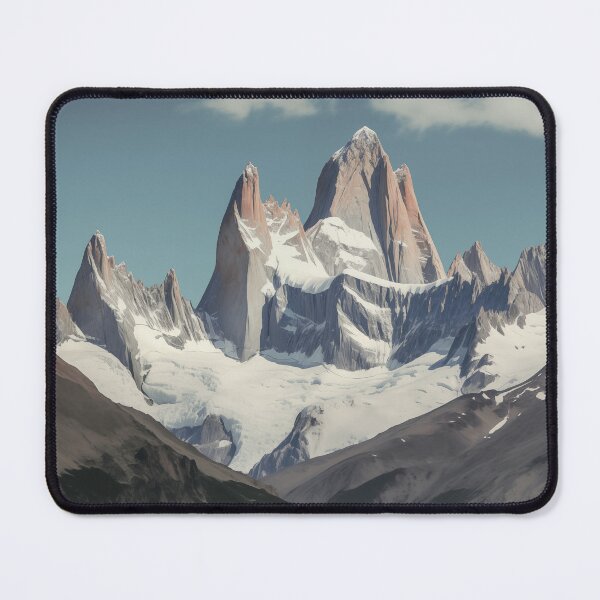 Item preview, Fitz Roy El Chaltén travel poster designed and sold by Chantay-Design.