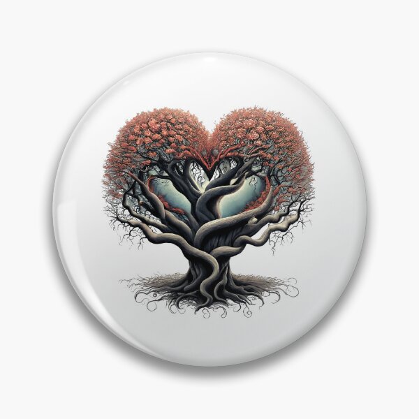 Item preview, Tree crown in the shape of a heart. Tree of love and happiness designed and sold by MagelliShop.