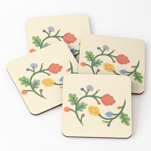 Item preview, Romanian folk flowers designed and sold by Ema Tudose.