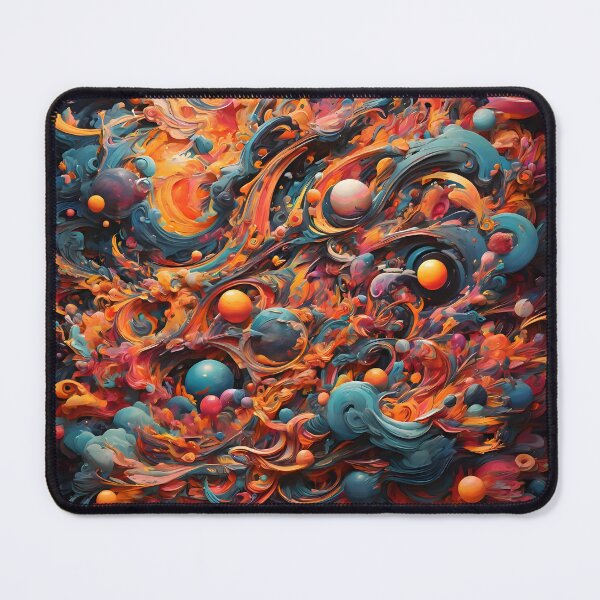 Item preview, Celestial Fusion Abstract Masterpiece designed and sold by WAUZ.