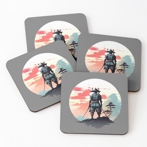 Item preview, "Samurai and Moonlight designed and sold by NiRia Spot.