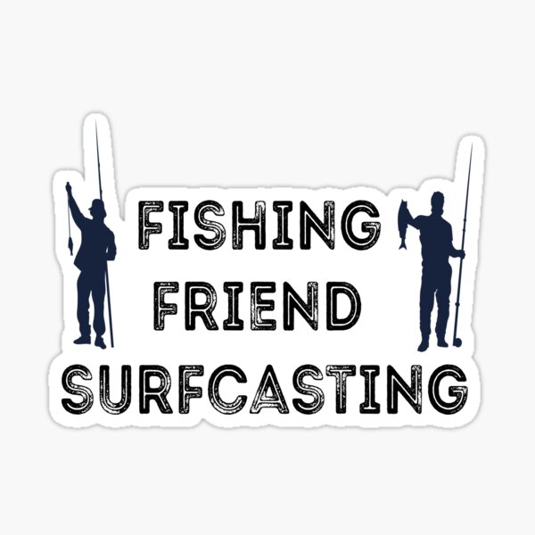 friend fishing surfcasting Sticker by MOADSAIDI
