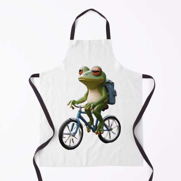 Item preview, Adventure Cyclist Frog designed and sold by r105.
