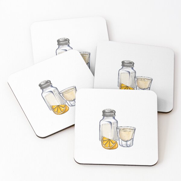 Item preview, Tequila time - small logo - white designed and sold by Coloursplashnl.