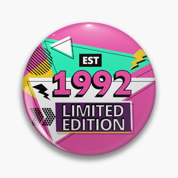 Item preview, Est 1992 Limited Edition Retro Style designed and sold by humnoo.