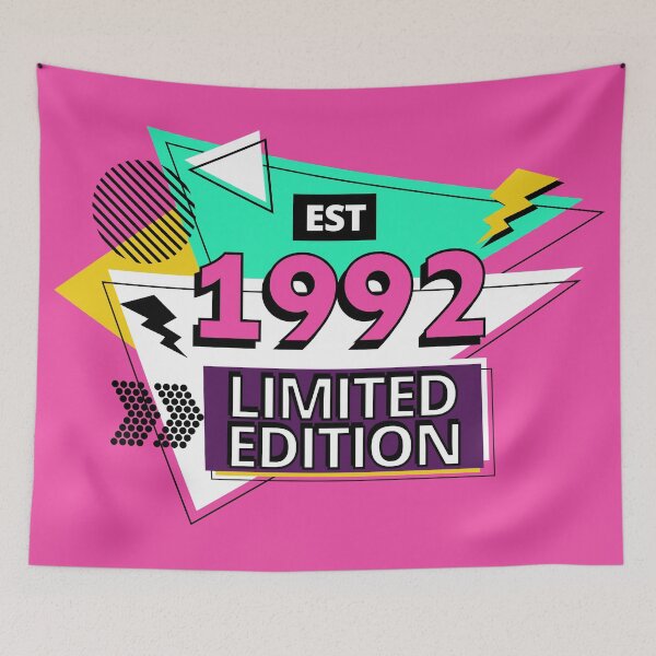 Item preview, Est 1992 Limited Edition Retro Style designed and sold by humnoo.