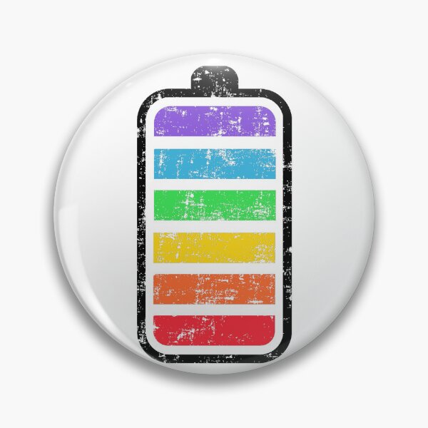 Item preview, Colorful full battery charge designed and sold by Szkicerka.