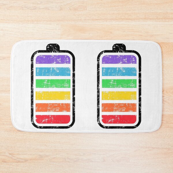 Item preview, Colorful full battery charge designed and sold by Szkicerka.