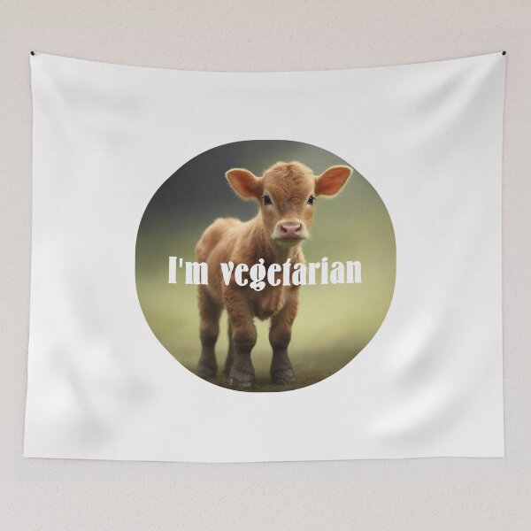 Item preview, I'm vegetarian designed and sold by hhh-art.