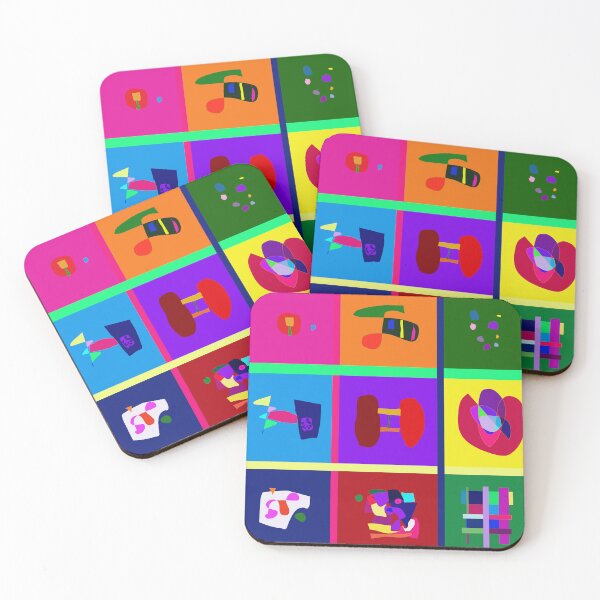 Item preview, A Collection of Nine Abstract Miniatures 25 designed and sold by masabo.