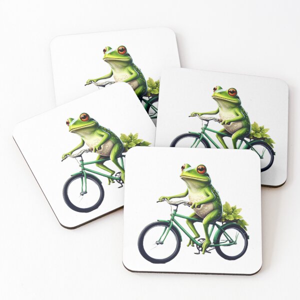 Item preview, Adventure Cyclist Frog designed and sold by r105.