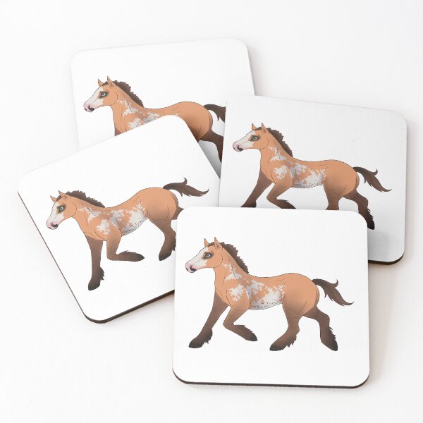 Item preview, RDO Mustang Red Dun Overo designed and sold by BlueToDraw.
