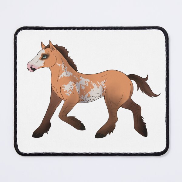 Item preview, RDO Mustang Red Dun Overo designed and sold by BlueToDraw.