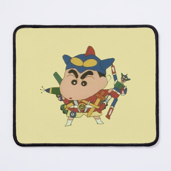 Item preview, Action Kamen Shin Chan (Yellow) designed and sold by SenpaiSquad.