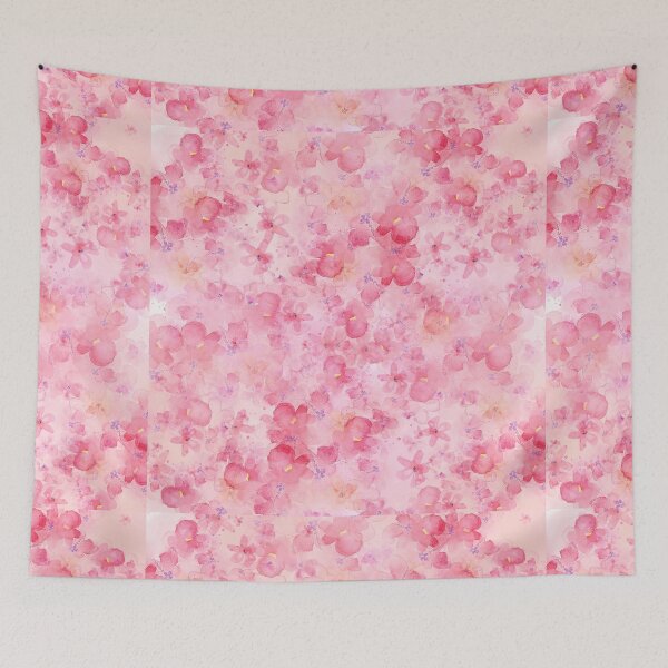 Item preview, Pink Floral Sparkling Pattern  designed and sold by Infinity Elegance.