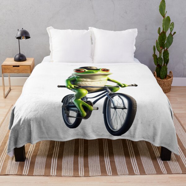 Item preview, Adventure Cyclist Frog designed and sold by r105.
