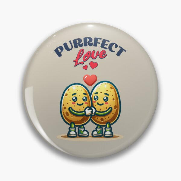 Item preview, Purrfect Love -  Potato king - Potato eater - Potato life designed and sold by JansenGS.