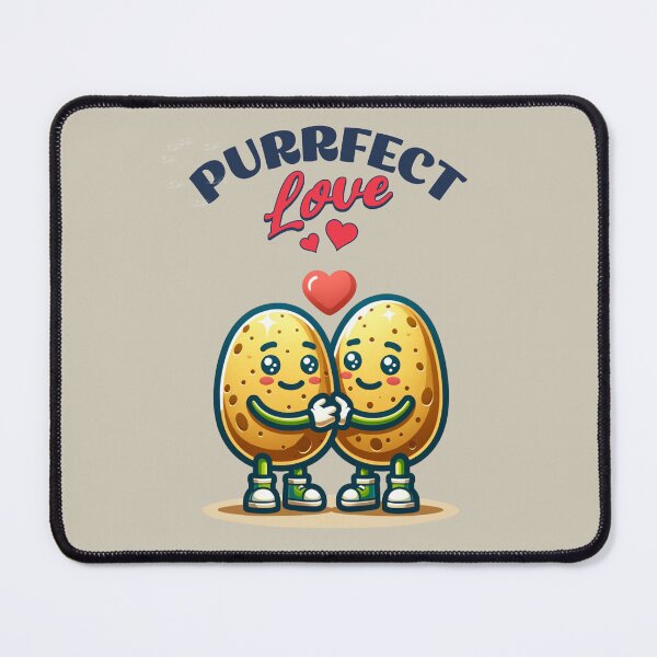 Item preview, Purrfect Love - Potato king - Potato eater - Potato life designed and sold by JansenGS.