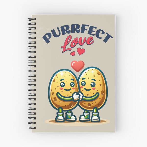 Item preview, Purrfect Love -  Potato king - Potato eater - Potato life designed and sold by JansenGS.