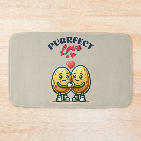 Item preview, Purrfect Love -  Potato king - Potato eater - Potato life designed and sold by JansenGS.