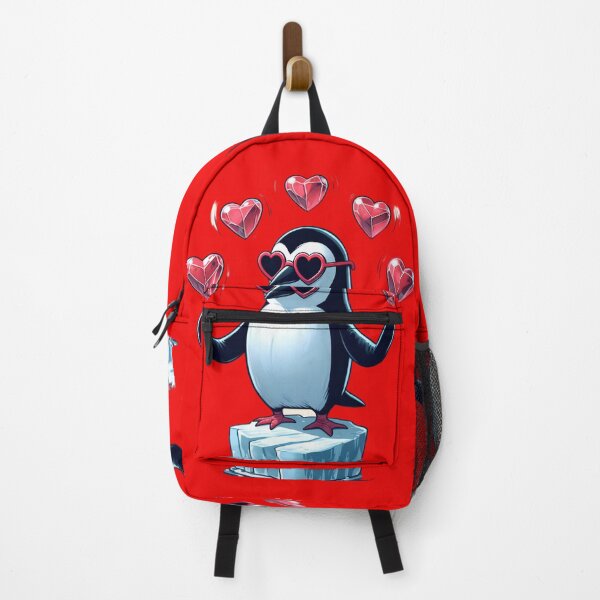 Item preview, Penguin's Whimsical Balancing Act designed and sold by AI-Only Creations.