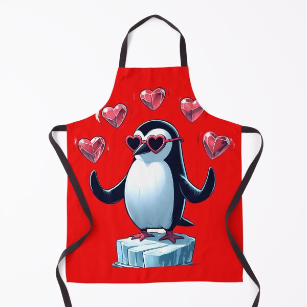 Item preview, Penguin's Whimsical Balancing Act designed and sold by AI-Only Creations.