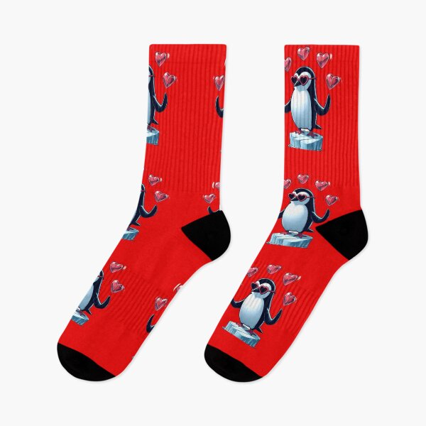 Item preview, Penguin's Whimsical Balancing Act designed and sold by AI-Only Creations.