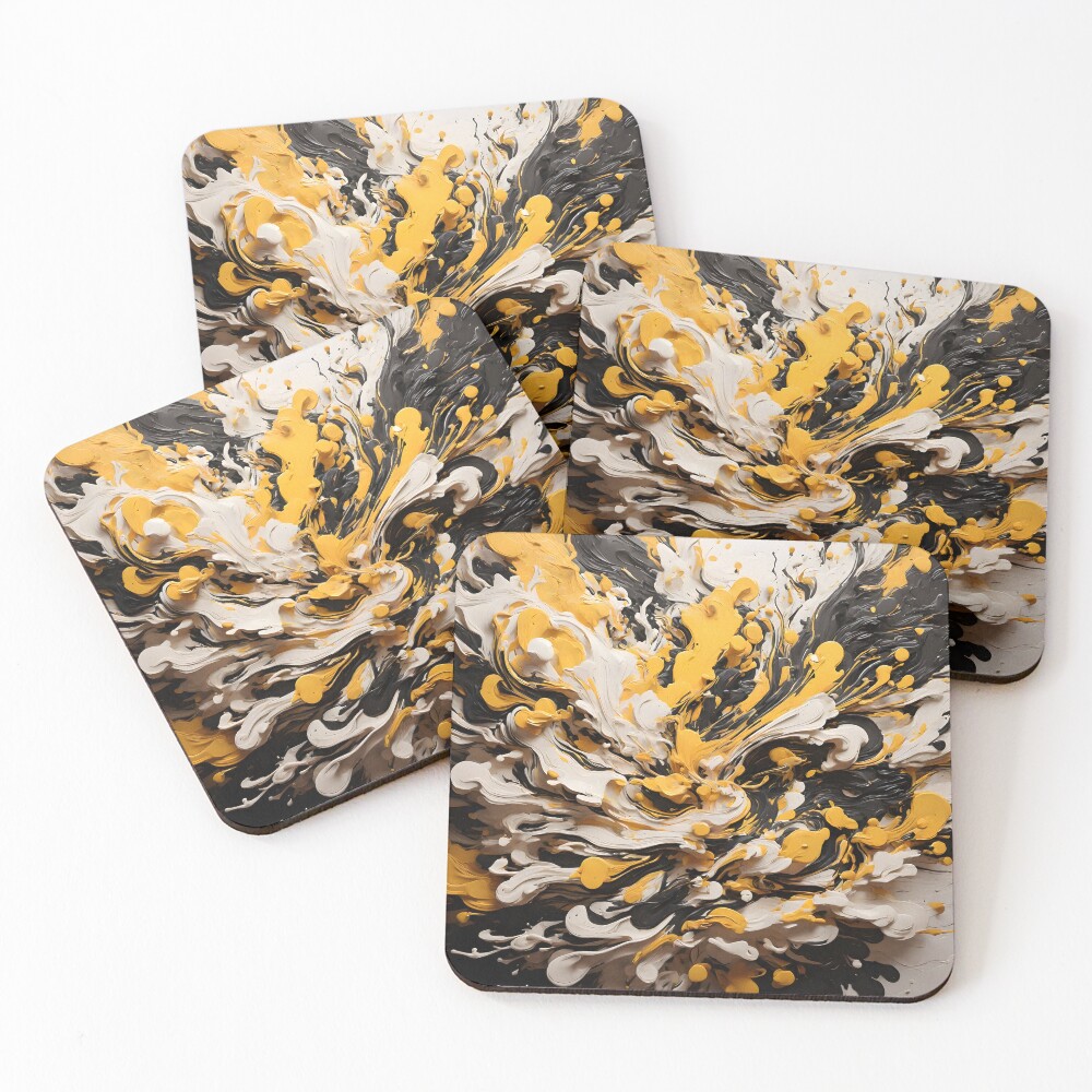 Item preview, Coasters (Set of 4) designed and sold by WAUZ.