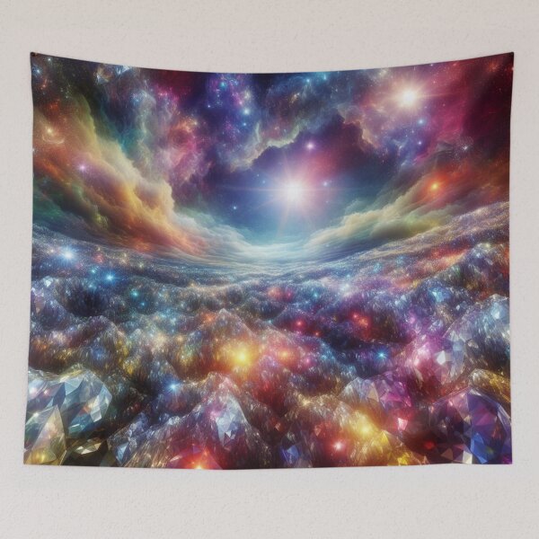 Item preview, Celestial Radiance: A Universe of Colorful Diamonds designed and sold by Rui Fernandes.