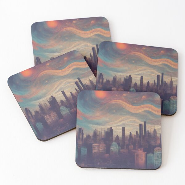 Item preview, Sunset over the City designed and sold by Zenvo.