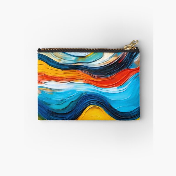Item preview, Abstract series, multicolored waves designed and sold by janjacbu.