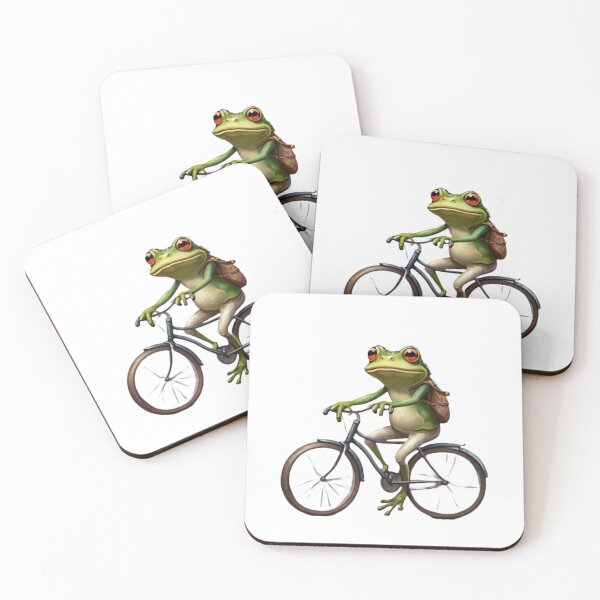 Item preview, Adventure Cyclist Frog designed and sold by r105.