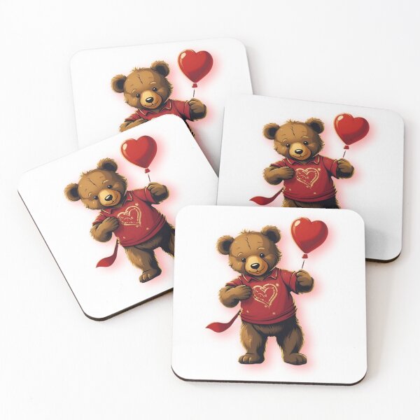 Item preview, Valentine's Day Cute Teddy designed and sold by PolygonPinnacle.