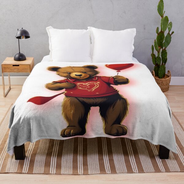 Item preview, Valentine's Day Cute Teddy designed and sold by PolygonPinnacle.