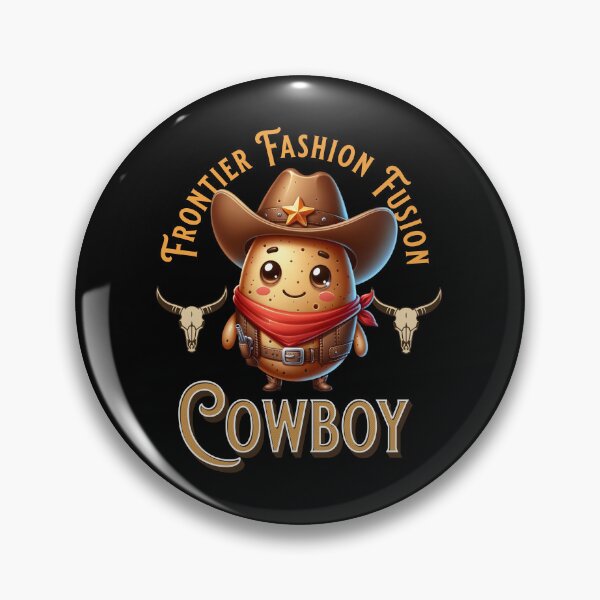 Item preview, Cowboy frontier - Potato king - Potato eater - Potato life designed and sold by JansenGS.