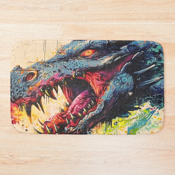 Item preview, Fierce Dragon Face designed and sold by JojoArtEvo.
