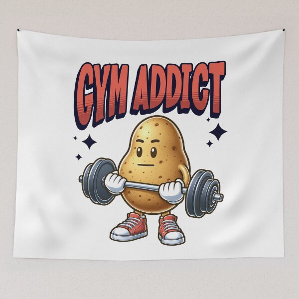 Item preview, Potato Mascot - Gym Addict -  Potato king - Potato eater - Potato life designed and sold by JansenGS.