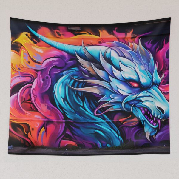 Item preview, Graffiti Dragon Face  designed and sold by JojoArtEvo.