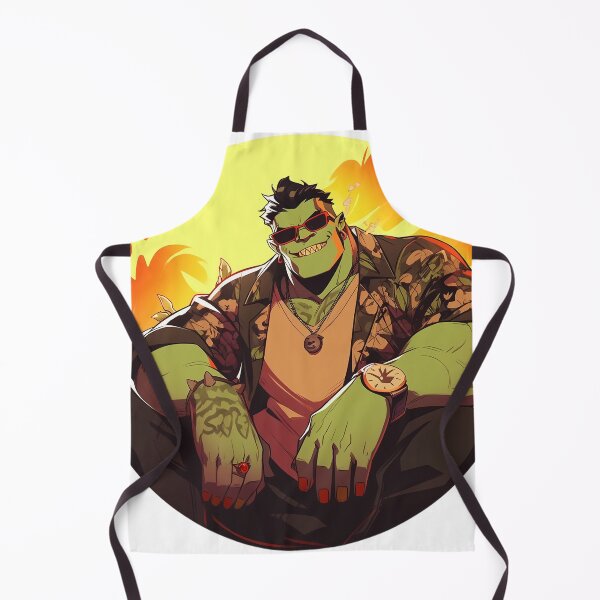 Item preview, Orcish Bloom Boss: Leading with a Smile and Flowers designed and sold by GruumchsGoods.