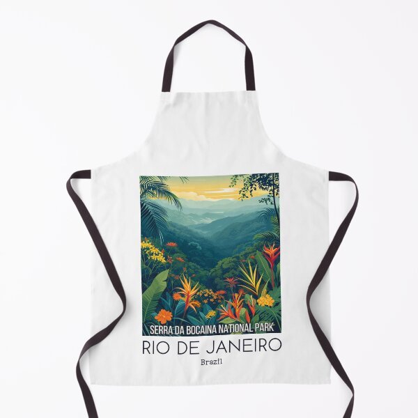Item preview, A Vintage Travel Illustration of Serra da Bocaina Park - Rio de Janeiro -  Brazil designed and sold by GoodOldVintage.